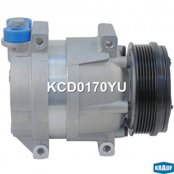 26 599 р. Компрессор CHEVROLET Aveo (02-) кондиционера KRAUF KRAUF kcd0170yu  с доставкой в г. Пермь. Увеличить фотографию 4