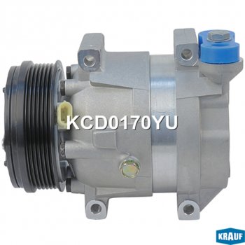26 599 р. Компрессор CHEVROLET Aveo (02-) кондиционера KRAUF KRAUF kcd0170yu  с доставкой в г. Пермь. Увеличить фотографию 6