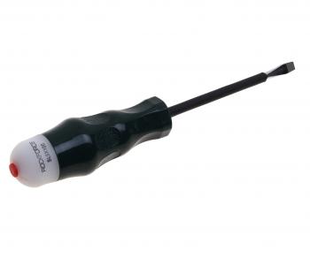 499 р. Отвертка индикаторная SL5x100мм 12-250V в блистере ROCKFORCE ROCKFORCE rf-70150100a  с доставкой в г. Пермь. Увеличить фотографию 2