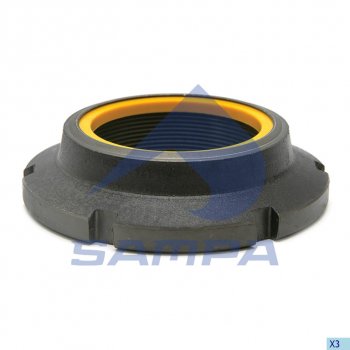 799 р. Гайка MAN ступицы (M58x1.5) SAMPA SAMPA 023.271  с доставкой в г. Пермь. Увеличить фотографию 1