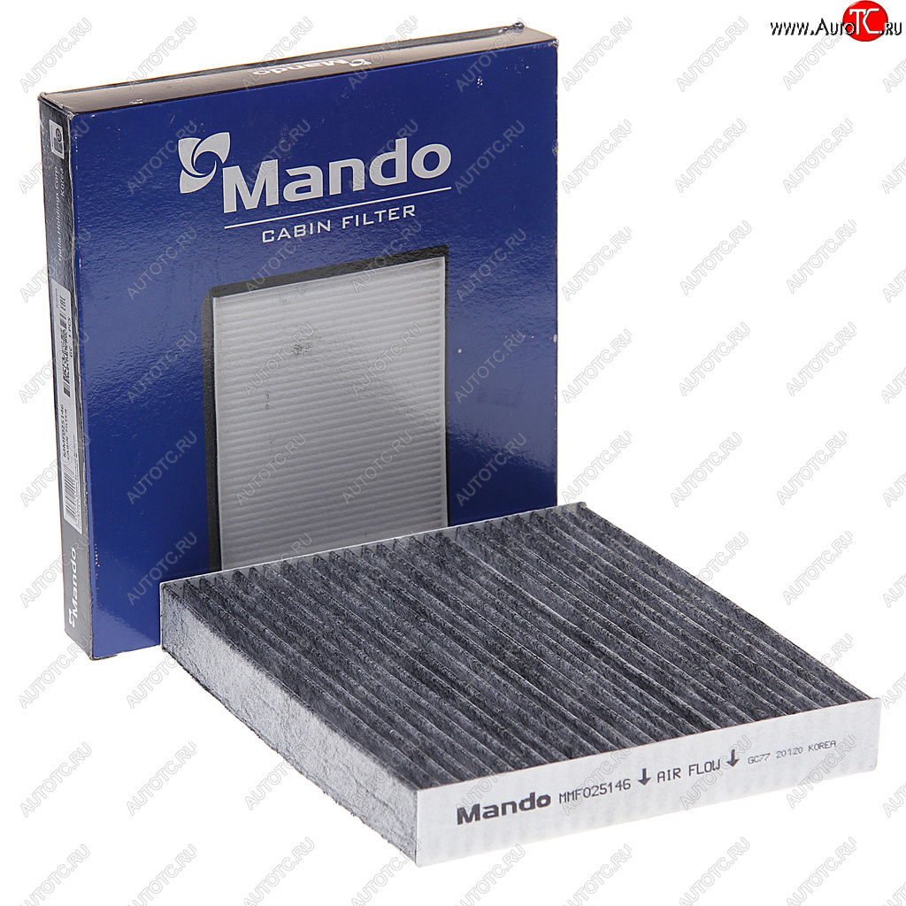 749 р. Фильтр воздушный салона TOYOTA Auris (12-),Corolla,Hilux (05-) угольный MANDO MANDO mmf025146  с доставкой в г. Пермь