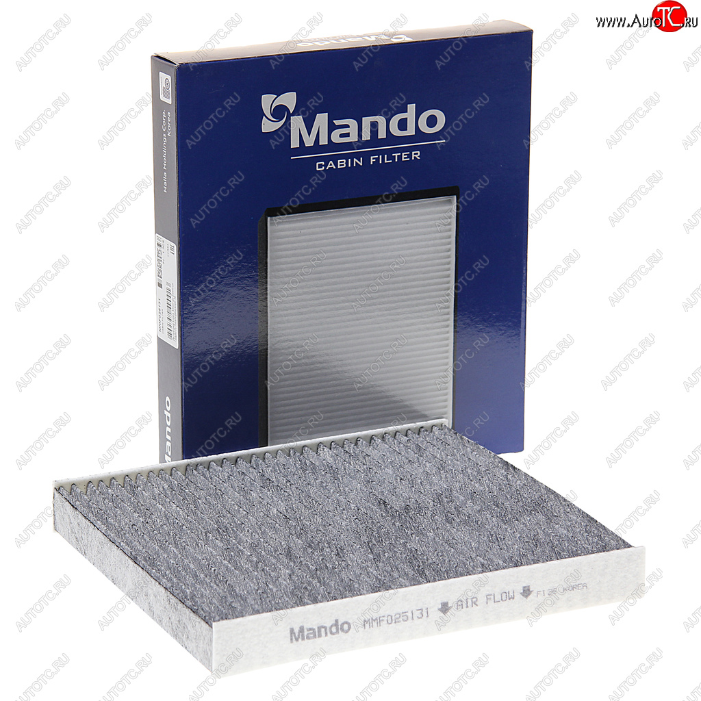 529 р. Фильтр воздушный салона VW Polo AUDI A1 SEAT Ibiza SKODA Fabia угольный MANDO MANDO mmf025131 MANDO mmf025131  с доставкой в г. Пермь