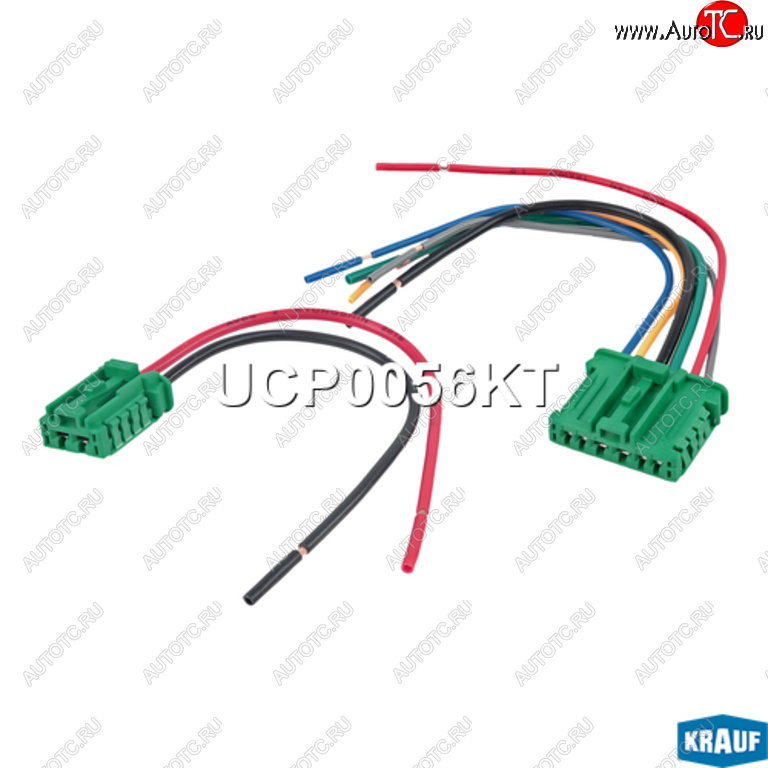 629 р. Разъем NISSAN Tiida (04-) электрический отопителя KRAUF KRAUF ucp0056kt  с доставкой в г. Пермь