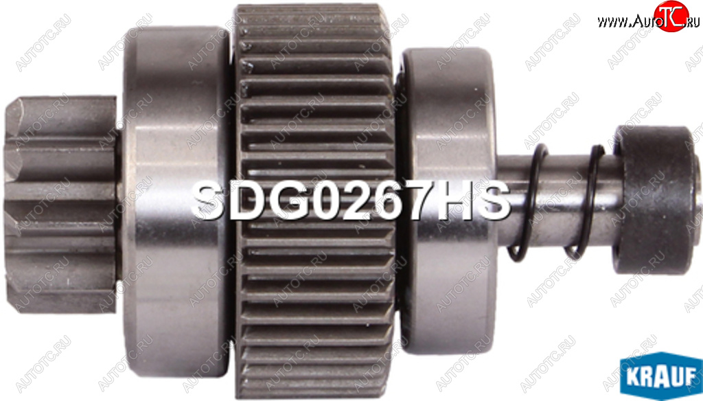 2 349 р. Привод стартера SKODA Felicia KRAUF KRAUF sdg0267hs  с доставкой в г. Пермь
