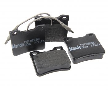949 р. Колодки тормозные MERCEDES Vito (W639) задние (4шт.) MANDO MANDO mbf015658 MANDO mbf015658  с доставкой в г. Пермь. Увеличить фотографию 1