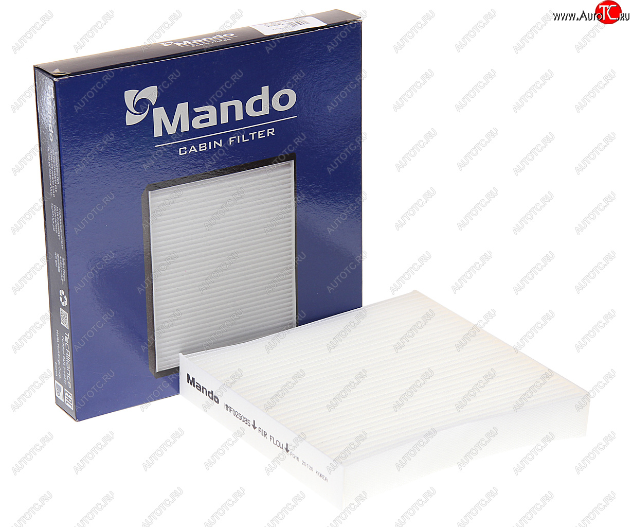 281 р. Фильтр воздушный салона HONDA Jazz (02-) FIAT Sedici (06-) MANDO MANDO mmf025085  с доставкой в г. Пермь