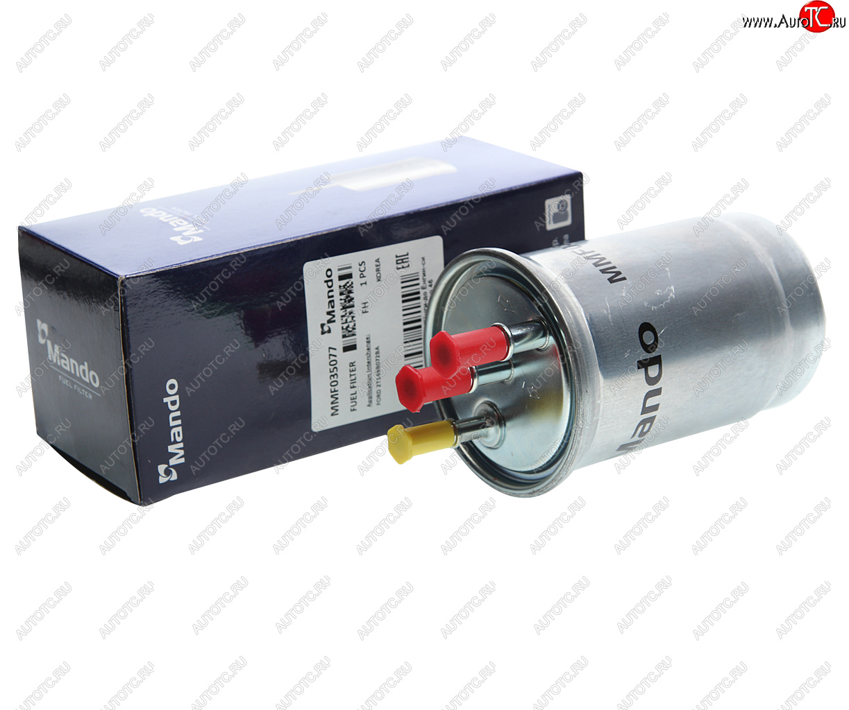 1 289 р. Фильтр топливный FORD Tourneo Connect (1.8 DI) MANDO MANDO mmf035077 MANDO mmf035077  с доставкой в г. Пермь