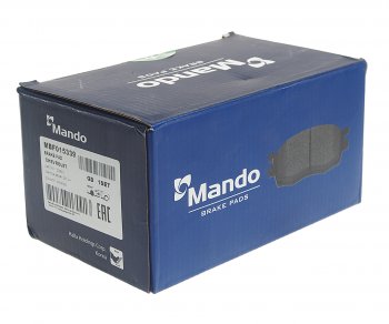 1 949 р. Колодки тормозные CHEVROLET Captiva (06-) OPEL Antara (06-) передние (4шт.) MANDO MANDO mbf015339 MANDO mbf015339  с доставкой в г. Пермь. Увеличить фотографию 2