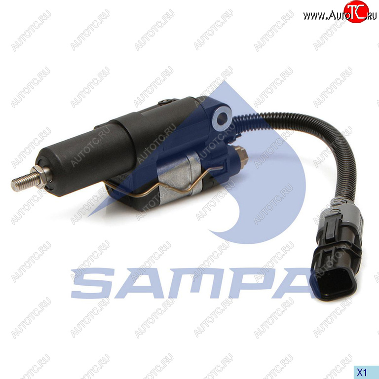 13 349 р. Цилиндр MAN F2000,TGA остановки двигателя пневматический SAMPA SAMPA 023.168  с доставкой в г. Пермь