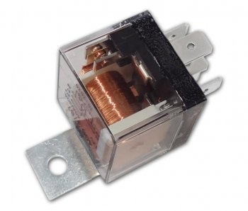 257 р. Реле электромагнитное 12V 5-ти контактное 40/30А переключ.со светодиодом прозрачный корпус ЭНЕРГОМАШ ЭНЕРГОМАШ 406.3787 ЭНЕРГОМАШ 406.3787  с доставкой в г. Пермь. Увеличить фотографию 1