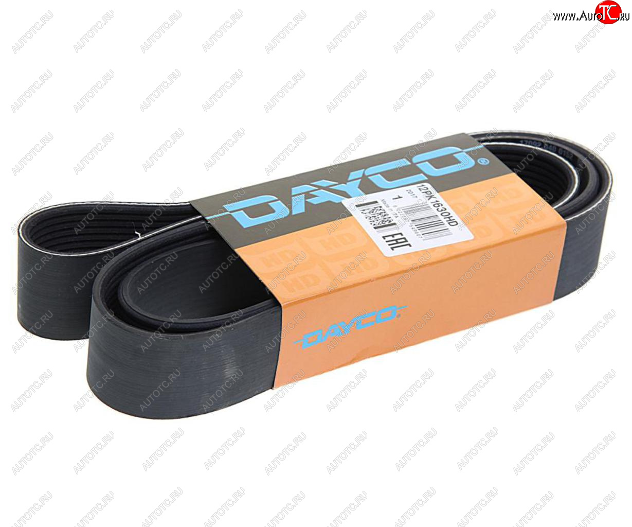 3 899 р. Ремень приводной поликлиновой 12PK1630HD DAYCO DAYCO 12pk1630hd  с доставкой в г. Пермь