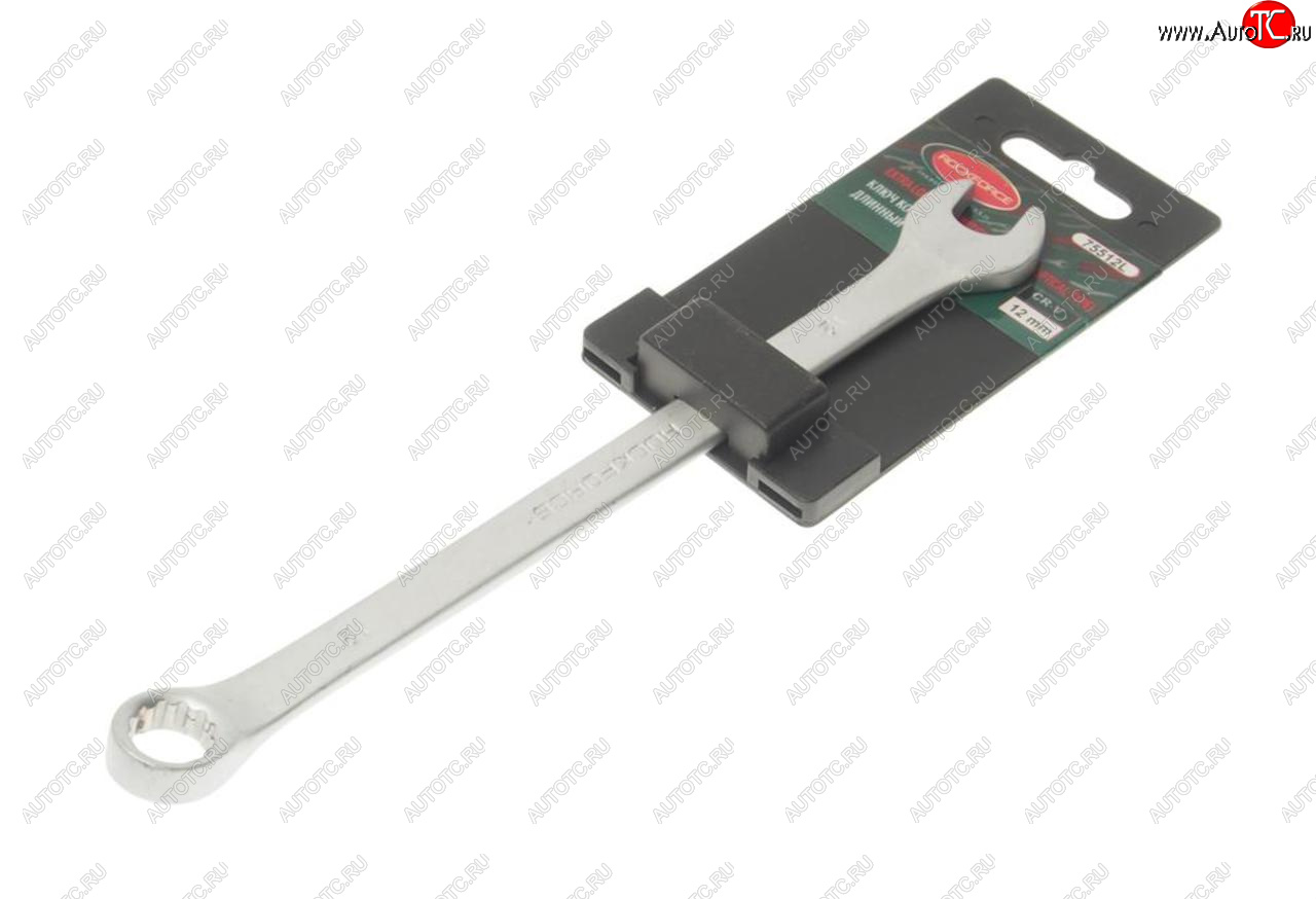 206 р. Ключ комбинированный 12х12мм удлиненный с держателем ROCKFORCE ROCKFORCE rf-75512l  с доставкой в г. Пермь