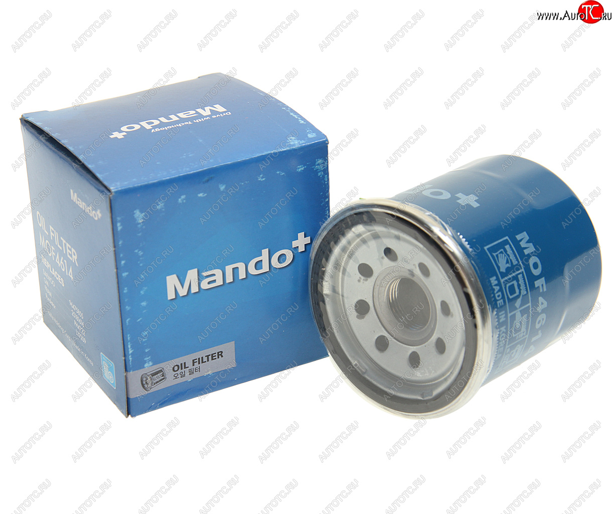 399 р. Фильтр масляный CHEVROLET Aveo (03-),Spark (98-) (1.01.2) MANDO MANDO mof4614  с доставкой в г. Пермь