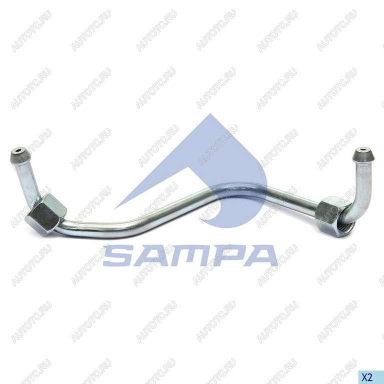 2 479 р. Трубка топливная MAN высокого давления (4 цилиндр) SAMPA SAMPA 026.312  с доставкой в г. Пермь