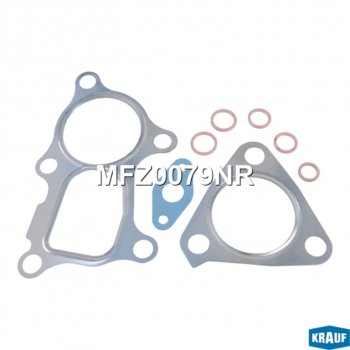 689 р. Прокладка MITSUBISHI L200 (08-) турбокомпрессора (комплект) KRAUF KRAUF mfz0079nr KRAUF mfz0079nr  с доставкой в г. Пермь. Увеличить фотографию 1