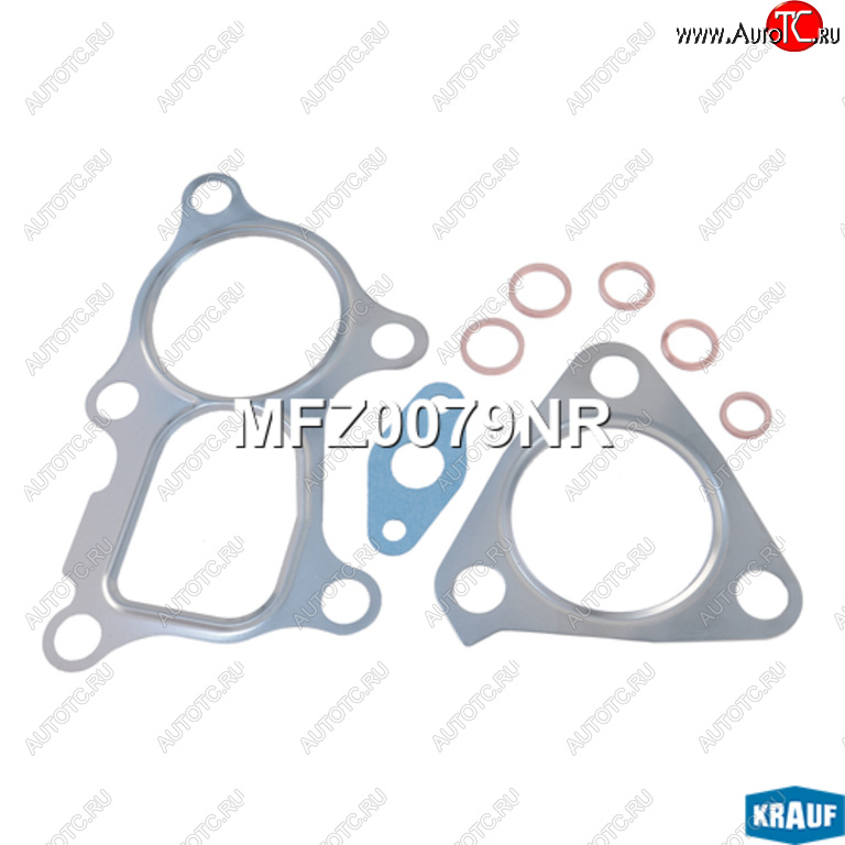 689 р. Прокладка MITSUBISHI L200 (08-) турбокомпрессора (комплект) KRAUF KRAUF mfz0079nr KRAUF mfz0079nr  с доставкой в г. Пермь