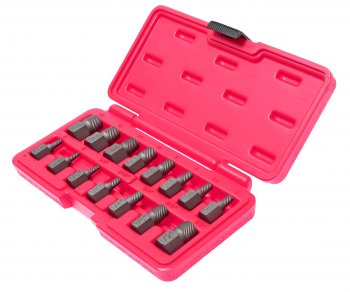 4 699 р. Набор экстракторов 1/8-1/2 3-14мм 15 предметов в кейсе JTC JTC TOOLS CO., LTD jtc-4639 JTC TOOLS CO., LTD jtc-4639  с доставкой в г. Пермь. Увеличить фотографию 1