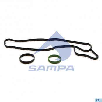 799 р. Прокладка DAF CF85 радиатора масляного комплект SAMPA SAMPA 051.440  с доставкой в г. Пермь. Увеличить фотографию 1