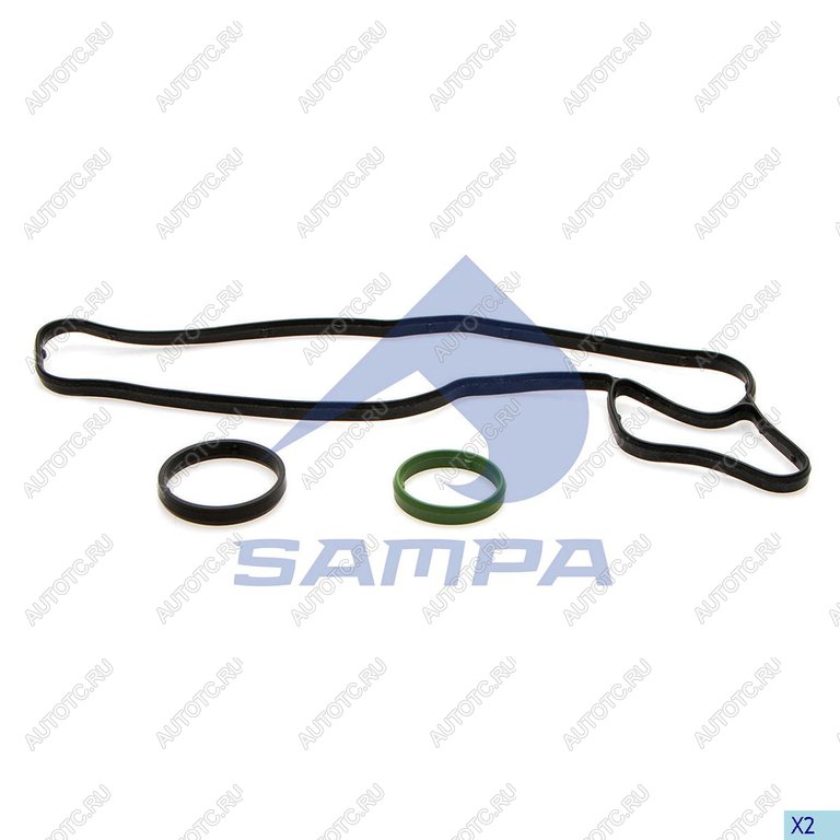 799 р. Прокладка DAF CF85 радиатора масляного комплект SAMPA SAMPA 051.440  с доставкой в г. Пермь