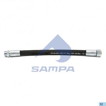 1 639 р. Шланг МАN ГУРа SAMPA SAMPA 024.179  с доставкой в г. Пермь. Увеличить фотографию 1