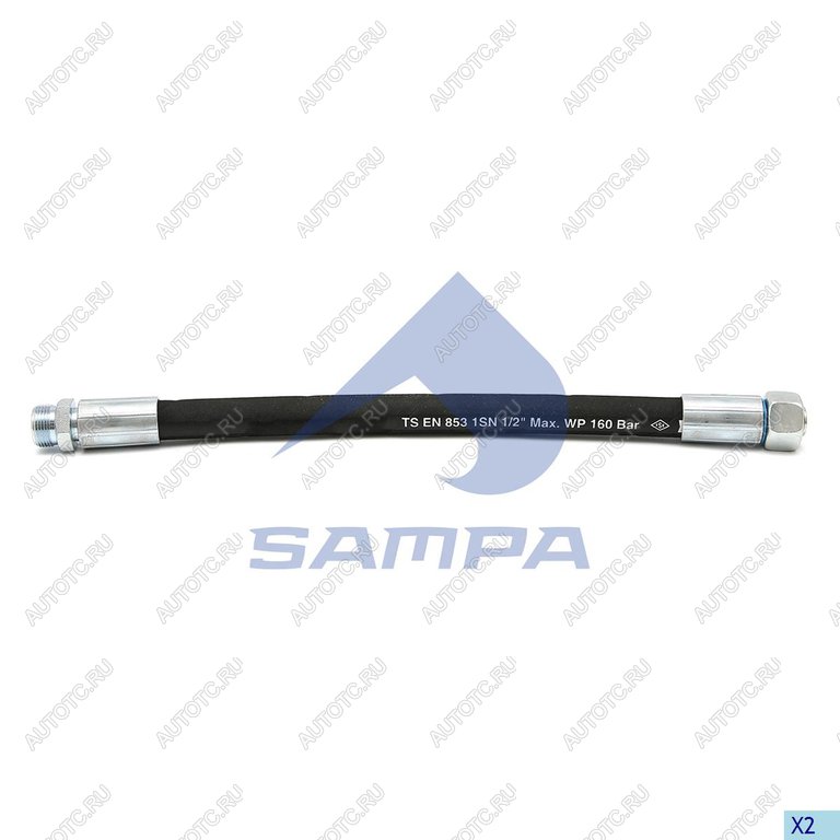 1 639 р. Шланг МАN ГУРа SAMPA SAMPA 024.179  с доставкой в г. Пермь