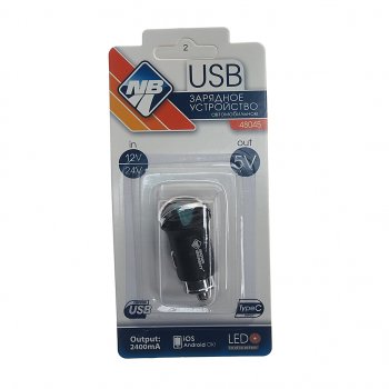 286 р. Устройство зарядное в прикуриватель 1USB + 1Type C 12-24V NOVA BRIGHT NOVA BRIGHT 48045  с доставкой в г. Пермь. Увеличить фотографию 1