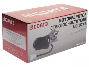 2 169 р. Мотор-редуктор стеклоочистителя ВАЗ-2101-2107,2121 СОАТЭ СОАТЭ мэ 0241  с доставкой в г. Пермь. Увеличить фотографию 3