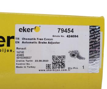 3 799 р. Рычаг тормоза регулировочный RENAULT Premium,Magnum задний правый EKER EKER 79454  с доставкой в г. Пермь. Увеличить фотографию 5
