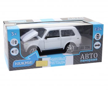 3 099 р. Модель автомобиля ЛАДА-21214 металлическая (1:24) АВТОПАНОРАМА АВТОПАНОРАМА jb1200152jb1200151 АВТОПАНОРАМА jb1200152jb1200151  с доставкой в г. Пермь. Увеличить фотографию 1