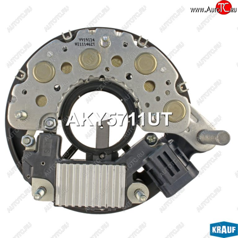 3 799 р. Регулятор HYUNDAI Santa Fe (06-) KIA Ceed (07-) напряжения генератора KRAUF KRAUF aky5711ut  с доставкой в г. Пермь