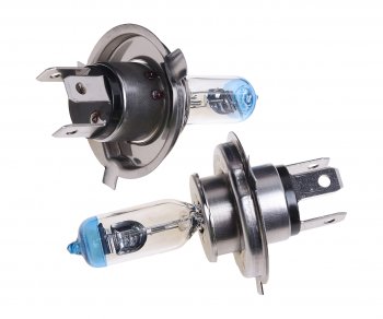 399 р. Лампа 12V H4 6055W P43t +50% бокс (2шт.) MEGAPOWER MEGAPOWER 370-33-019  с доставкой в г. Пермь. Увеличить фотографию 1
