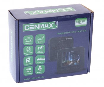 1 739 р. Видеорегистратор CENMAX CENMAX fhd 200 CENMAX fhd 200  с доставкой в г. Пермь. Увеличить фотографию 3