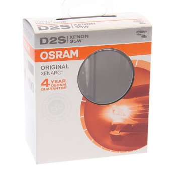 4 599 р. Лампа ксеноновая D2S 35W P32d-2 4100K 85V 3200лм блистер (1шт.) Original OSRAM OSRAM 66240-scb   с доставкой в г. Пермь. Увеличить фотографию 2