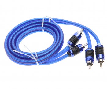 649 р. Кабель RCA 2х2 1м SWAT SWAT sip-210 SWAT sip-210  с доставкой в г. Пермь. Увеличить фотографию 1