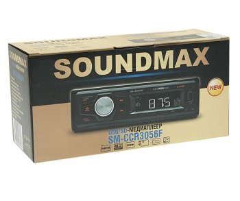 1 399 р. Магнитола автомобильная 1DIN SOUNDMAX SOUNDMAX sm-ccr3056f SOUNDMAX sm-ccr3056f  с доставкой в г. Пермь. Увеличить фотографию 3