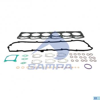 13 999 р. Прокладка головки блока DAF CF85,XF105 дв.MX265,300,340,375 комплект SAMPA SAMPA 050.754  с доставкой в г. Пермь. Увеличить фотографию 1