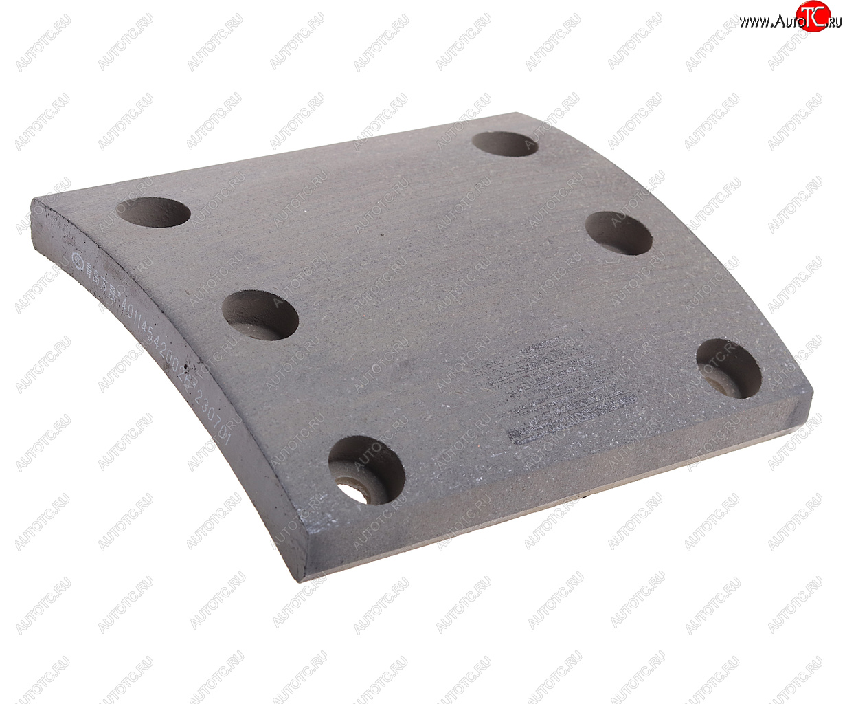 222 р. Накладка тормозной колодки SITRAK HOWO передней (короткая) OE SITRAK wg9100440026  с доставкой в г. Пермь