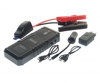 20 399 р. Устройство пусковое 12V 1300A 20800мАч пыле-влагозащита IP66 (power bank) BERKUT BERKUT jsl-25000  с доставкой в г. Пермь. Увеличить фотографию 1