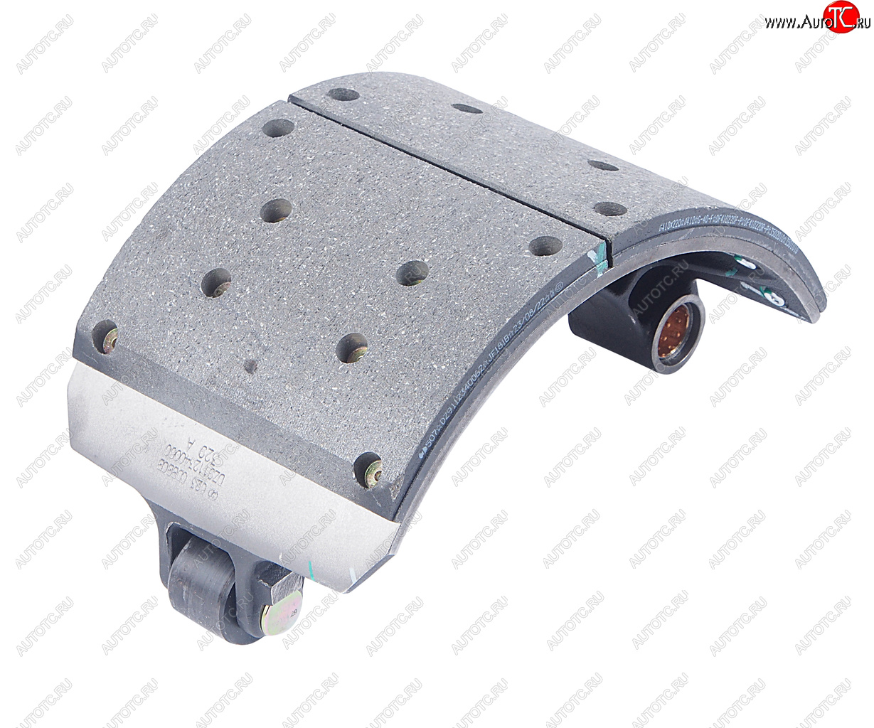 3 799 р. Колодки тормозные SHACMAN SHAANXI F3000 задние с накладками (1шт.) OE SHACMAN dz9112340060  с доставкой в г. Пермь