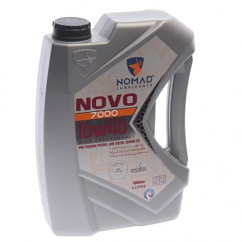 2 999 р. Масло моторное NOVO 7000 SLCF 10W40 псинт.4л NOMAD NOMAD 6297001279557  с доставкой в г. Пермь. Увеличить фотографию 1