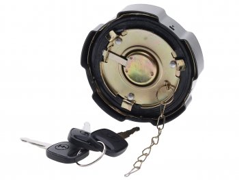 1 279 р. Крышка бака топливного SHACMAN SHAANXI X3000,X6000 с ключами OE SHACMAN dz91189550023  с доставкой в г. Пермь. Увеличить фотографию 2