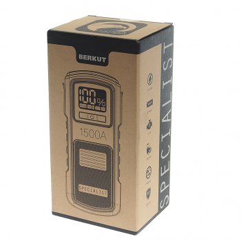 22 399 р. Устройство пусковое 12V 1500A 24000мАч пыле-влагозащита IP66 (power bank) BERKUT BERKUT jsl-27000  с доставкой в г. Пермь. Увеличить фотографию 6