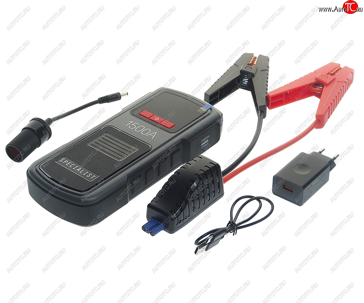 22 399 р. Устройство пусковое 12V 1500A 24000мАч пыле-влагозащита IP66 (power bank) BERKUT BERKUT jsl-27000  с доставкой в г. Пермь