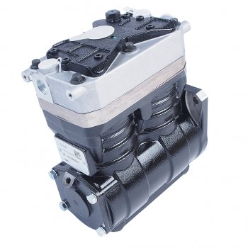 45 999 р. Компрессор SHACMAN SHAANXI дв.WP12 (2 цилиндровый) OE SHACMAN 612630030405  с доставкой в г. Пермь. Увеличить фотографию 2