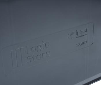 719 р. Лоток складской 500х300х250мм черный IPLAST IPLAST ip-565617  с доставкой в г. Пермь. Увеличить фотографию 2