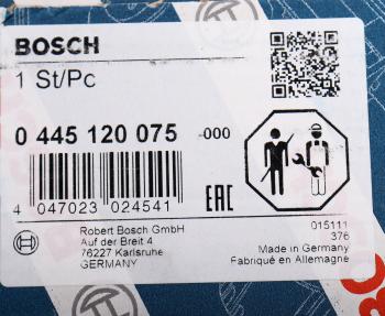 37 999 р. Форсунка IVECO BOSCH BOSCH 0445120075 BOSCH 0445120075  с доставкой в г. Пермь. Увеличить фотографию 7