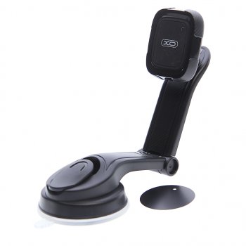 839 р. Держатель телефона универсальный магнитный черный XO XO c106 black  с доставкой в г. Пермь. Увеличить фотографию 1