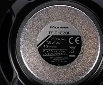 3 399 р. Колонки коаксиальные 5 (13см) 35Вт PIONEER PIONEER ts-g1320f  с доставкой в г. Пермь. Увеличить фотографию 3