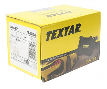 3 099 р. Колодки тормозные задние (4шт.) TEXTAR Toyota Auris E150 хэтчбэк 5 дв. дорестайлинг (2006-2010)  с доставкой в г. Пермь. Увеличить фотографию 2