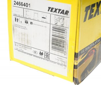 3 099 р. Колодки тормозные задние (4шт.) TEXTAR Toyota Auris E150 хэтчбэк 5 дв. дорестайлинг (2006-2010)  с доставкой в г. Пермь. Увеличить фотографию 3